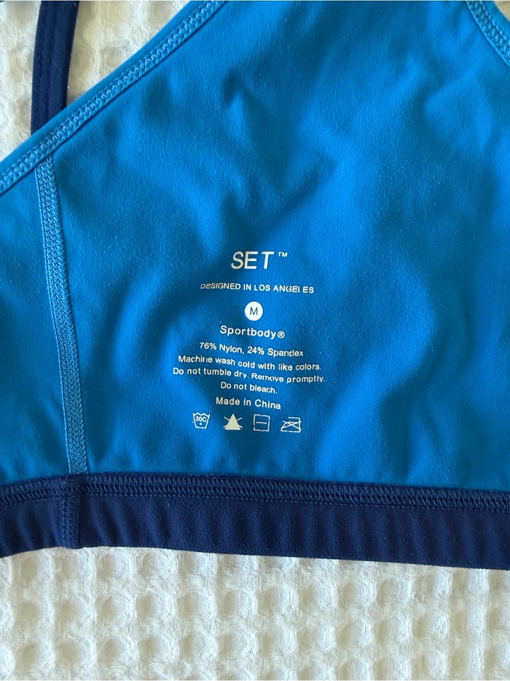 Set Active SPORTBODY® SPORTY TRI BRA - GECKO Size M - Picture 4 of 4